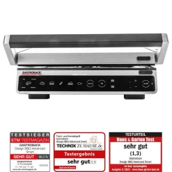 Kontakt-, Elektro- & Tischgrill*GASTROBACK Design BBQ Advanced Smart