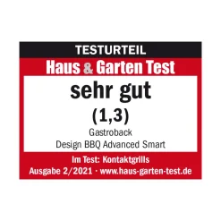 Kontakt-, Elektro- & Tischgrill*GASTROBACK Design BBQ Advanced Smart