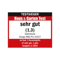 Kontakt-, Elektro- & Tischgrill*GASTROBACK Design BBQ Pro