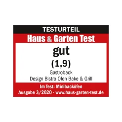 Minibackofen*GASTROBACK Design Bistro Ofen Bake & Grill