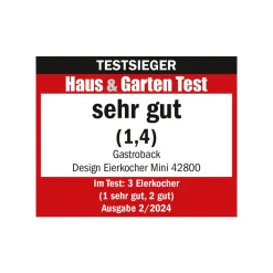 Eierkocher*GASTROBACK Design Eierkocher Mini