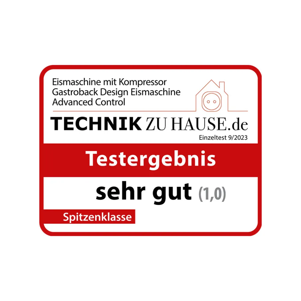 Eismaschine & Ice Shaver*GASTROBACK Design Eismaschine Advanced Control