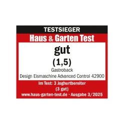Eismaschine & Ice Shaver*GASTROBACK Design Eismaschine Advanced Control