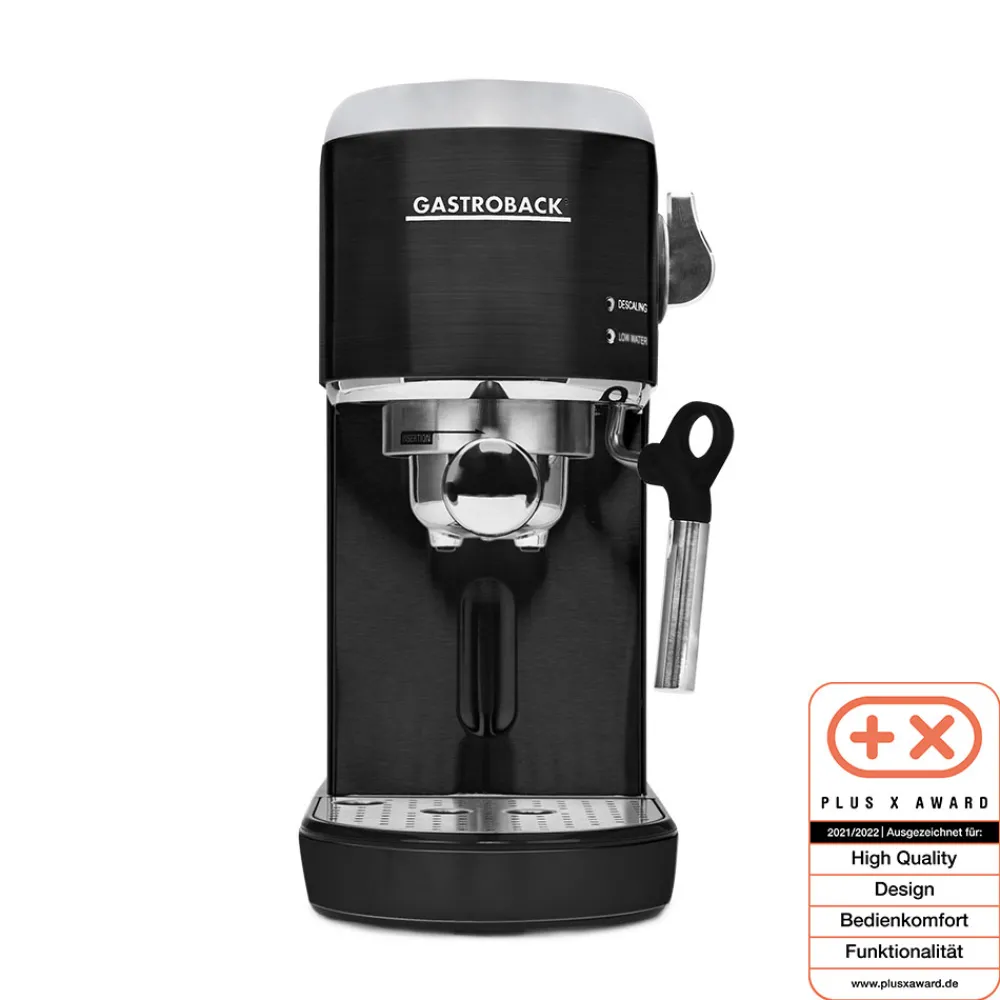 Espressomaschinen*GASTROBACK Design Espresso Piccolo Schwarz