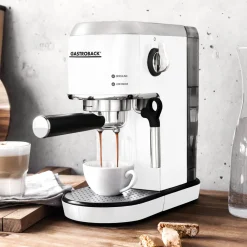 Espressomaschinen*GASTROBACK Design Espresso Piccolo Weiß