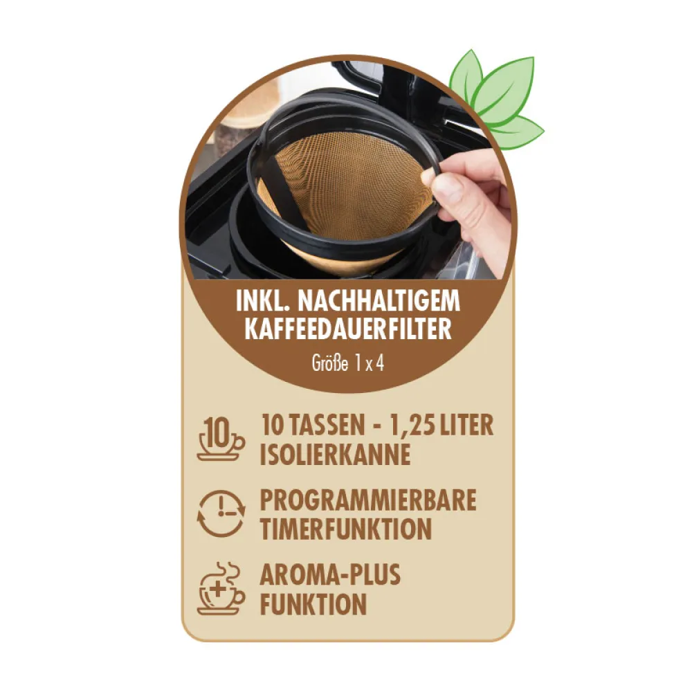 Filterkaffeemaschinen*GASTROBACK Design Filterkaffeemaschine Essential S