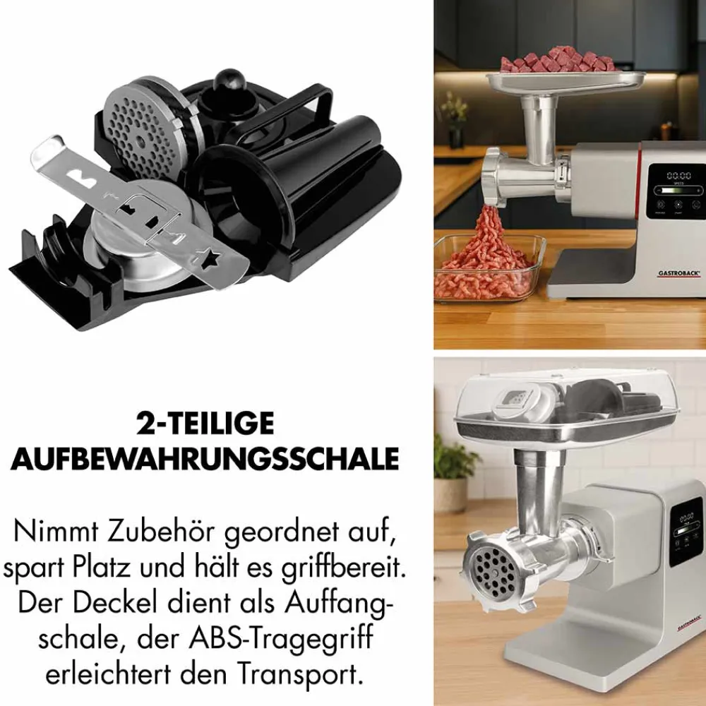 Fleischwolf*GASTROBACK Design Fleischwolf 6-in-1 Power Pro #10