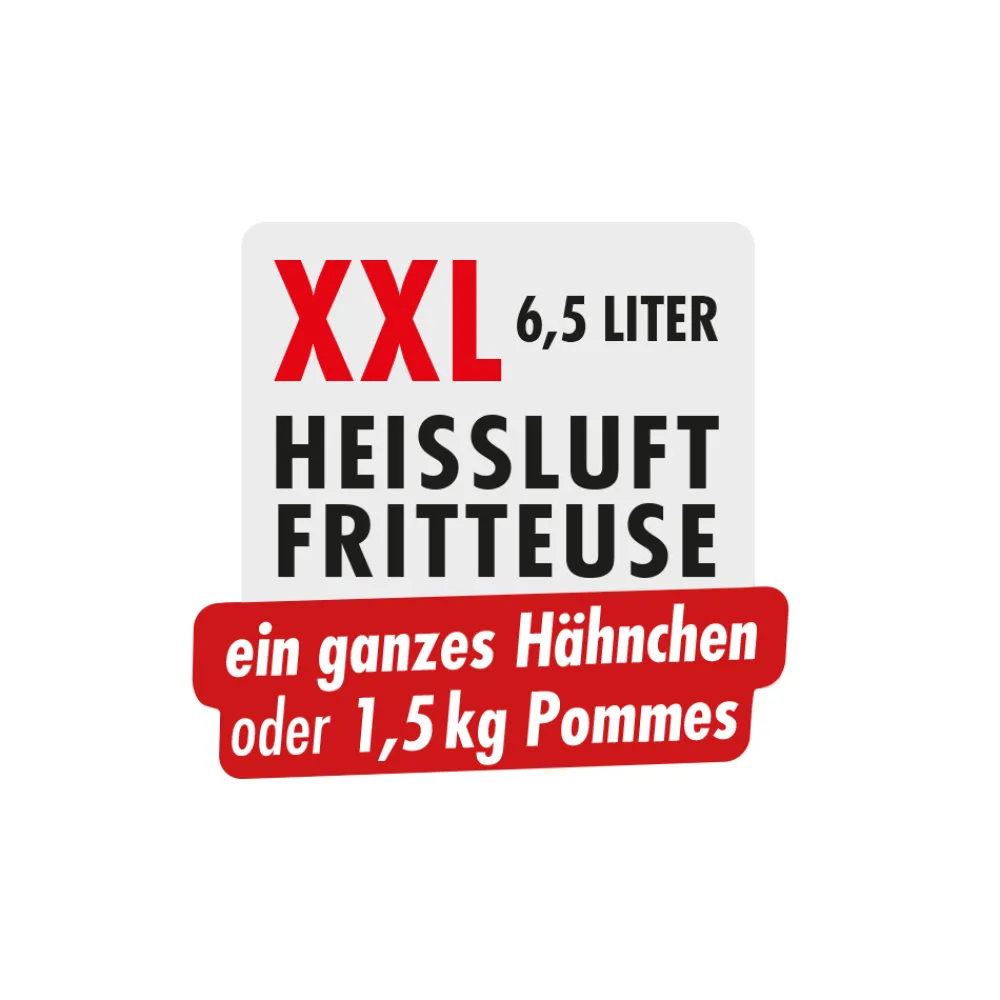 Fritteuse, Heißluftfritteuse / Airfryer*GASTROBACK Design Heißluftfritteuse Air Pro XXL