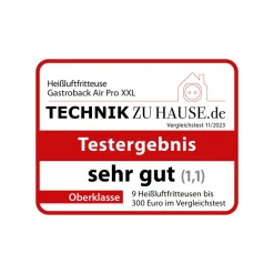 Fritteuse, Heißluftfritteuse / Airfryer*GASTROBACK Design Heißluftfritteuse Air Pro XXL