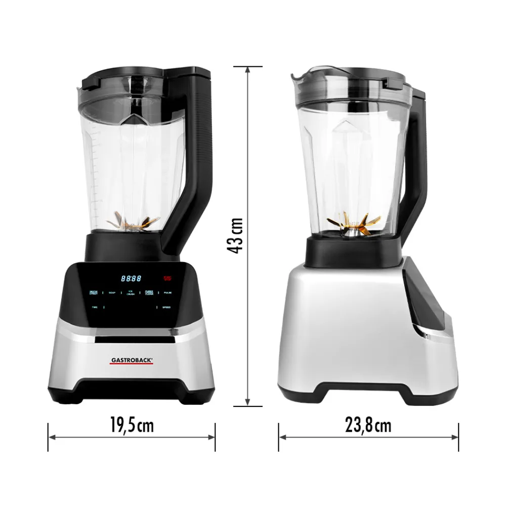 Mixer, Standmixer, Hochleistungsmixer & Smoothie To Go Mixer*GASTROBACK Design Multi-Power Standmixer Mix & Soup 2.000 W