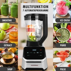Mixer, Standmixer, Hochleistungsmixer & Smoothie To Go Mixer*GASTROBACK Design Multi-Power Standmixer Mix & Soup 2.000 W