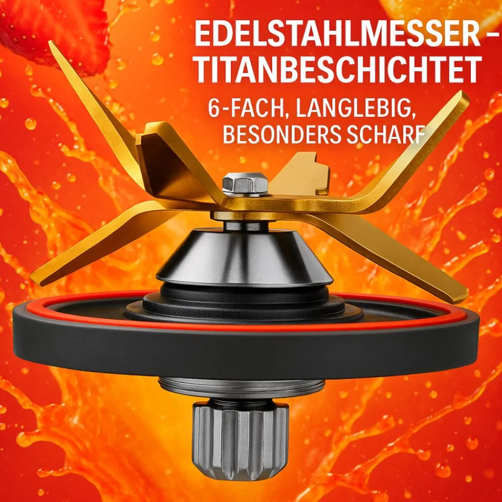 Mixer, Standmixer, Hochleistungsmixer & Smoothie To Go Mixer*GASTROBACK Design Multi-Power Standmixer Mix & Soup 2.000 W