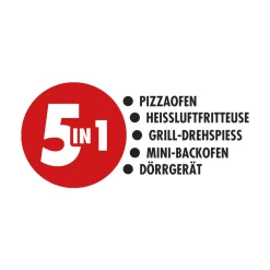 Minibackofen*GASTROBACK Design Ofen Air Fry & Pizza