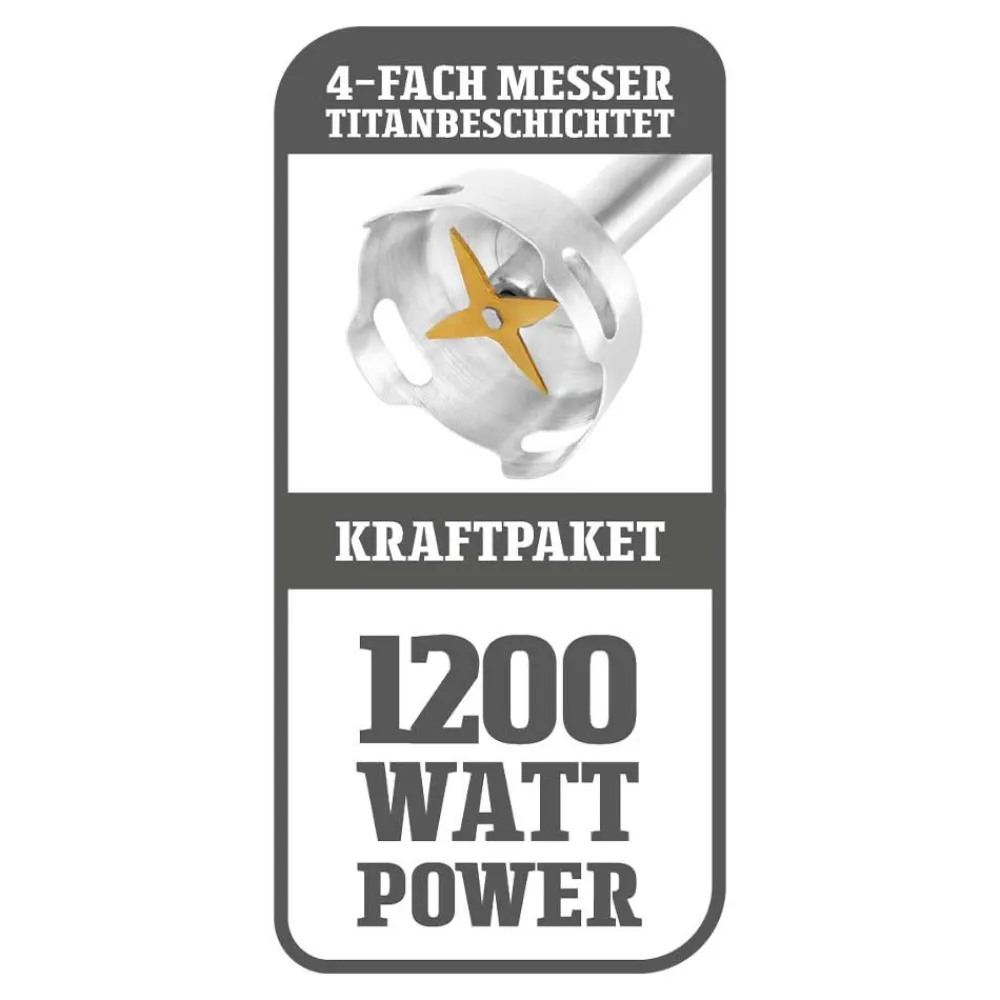 Stabmixer & Akku-Stabmixer*GASTROBACK Design Power Stabmixer Set 5-in-1