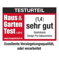 Vakuumierer*GASTROBACK Design Pro Vakuumierer
