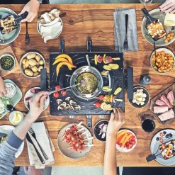 Raclette & Fondue*GASTROBACK Design Raclette-Fondue Advanced Plus