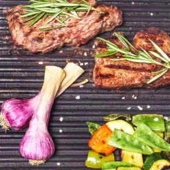 Kontakt-, Elektro- & Tischgrill*GASTROBACK Design Tischgrill Plancha & BBQ
