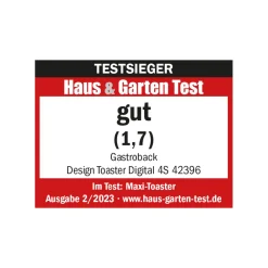 Toaster*GASTROBACK Design Toaster Digital 4S