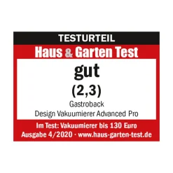 Vakuumierer*GASTROBACK Design Vakuumierer Advanced Pro