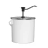 Dosierspender Mit Druckknopfbedienung*GASTROBACK Druckknopfdosiersp. 10 l komplett