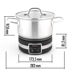 Raclette & Fondue*GASTROBACK Fondue MultiCook 4-in-1 & Kochplatte