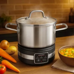 Raclette & Fondue*GASTROBACK Fondue MultiCook 4-in-1 & Kochplatte