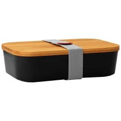 Home*GASTROBACK Lunchbox schwarz, mit Bambusdeckel