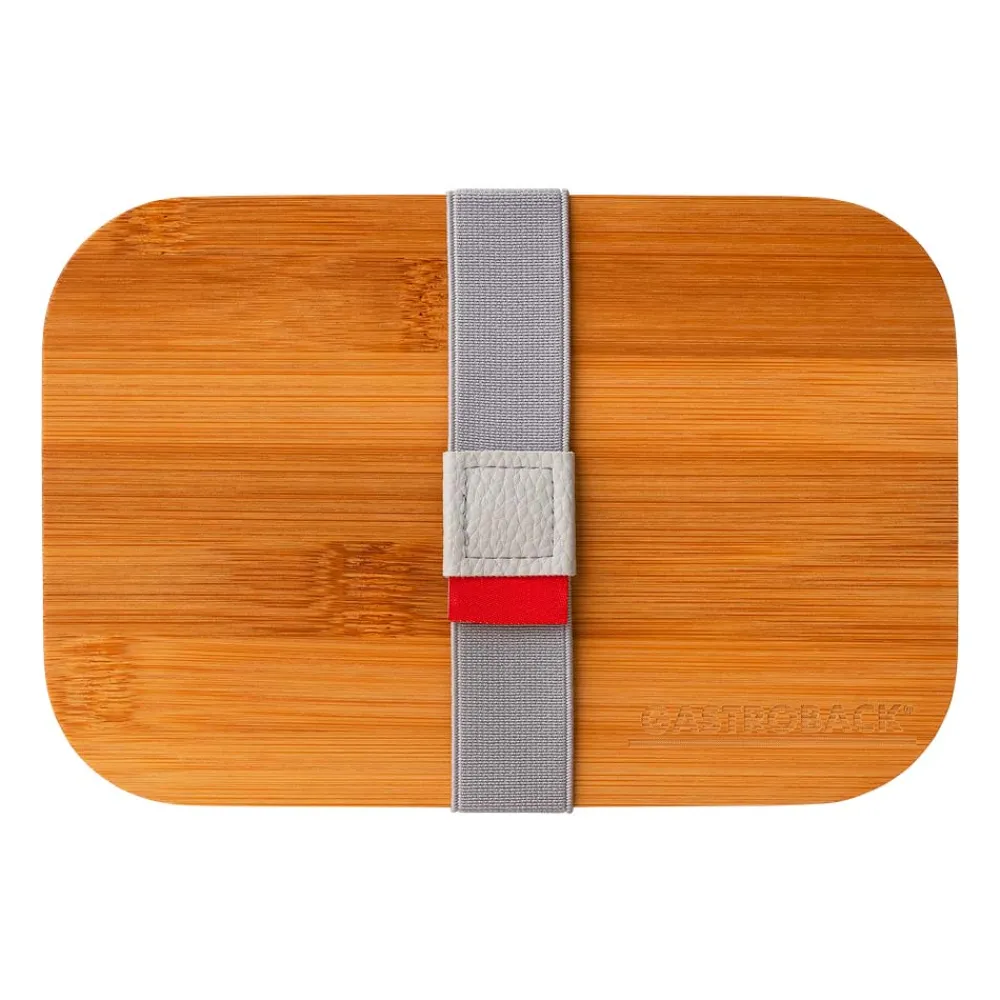 Home*GASTROBACK Lunchbox schwarz, mit Bambusdeckel