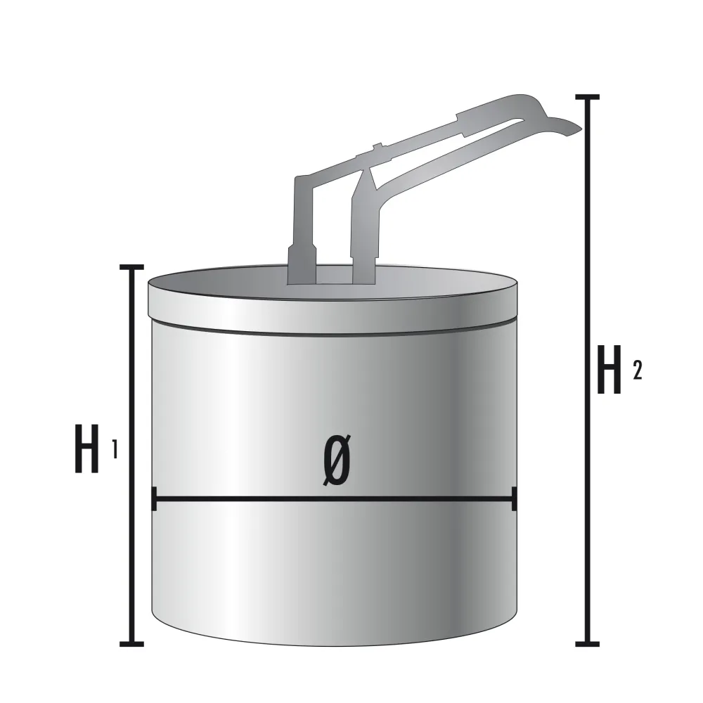 Gebäckfüllmaschine*GASTROBACK Gebäckfüllm. mit Hebelbed. 1-tlg.10 l