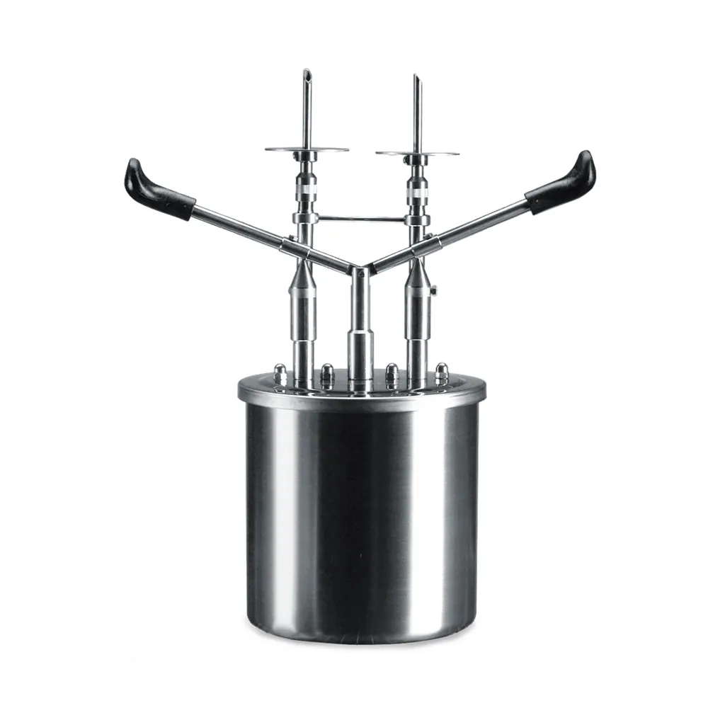 Gebäckfüllmaschine*GASTROBACK Gebäckfüllm. mit Hebelbed. 2-tlg. 4 l