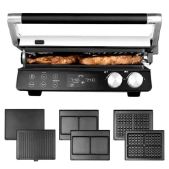 Kontakt-, Elektro- & Tischgrill*GASTROBACK Gourmet Multigrill BBQ Pro Smart