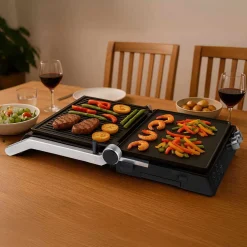 Kontakt-, Elektro- & Tischgrill*GASTROBACK Gourmet Multigrill BBQ Pro Smart