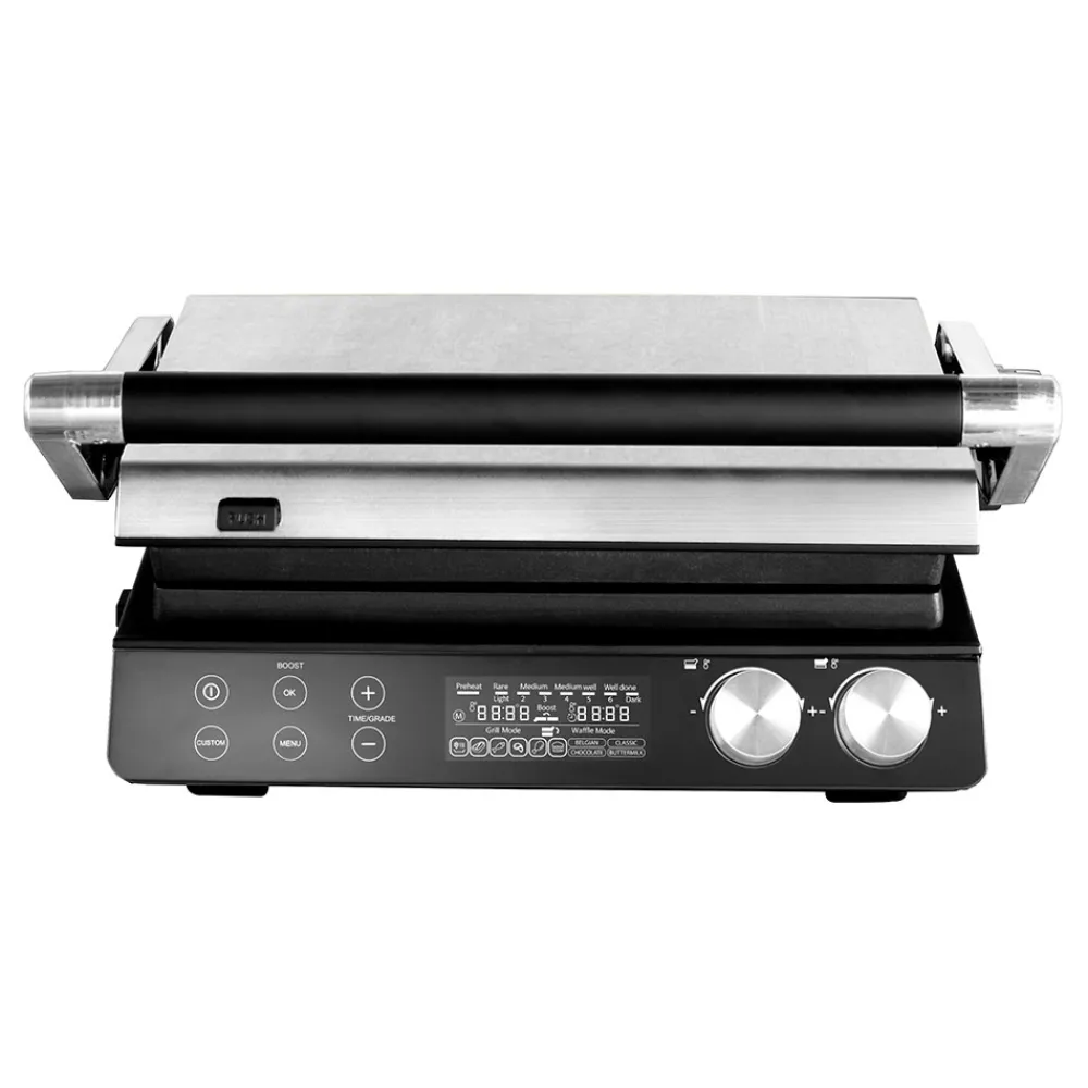 Kontakt-, Elektro- & Tischgrill*GASTROBACK Gourmet Multigrill BBQ Pro Smart