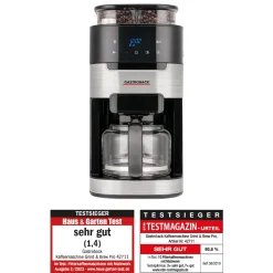 Filterkaffeemaschinen*GASTROBACK Kaffeemaschine Grind & Brew Pro