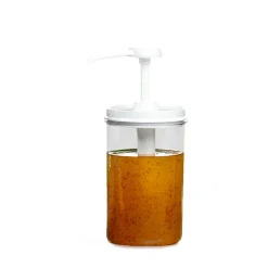 Kunststoff-Dosierspender (Rund)*GASTROBACK Kunststoff-Dosierspender komplett - rund