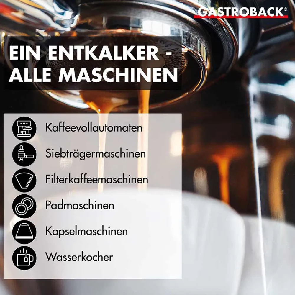 Zubehör*GASTROBACK Premium Entkalker 500 ml