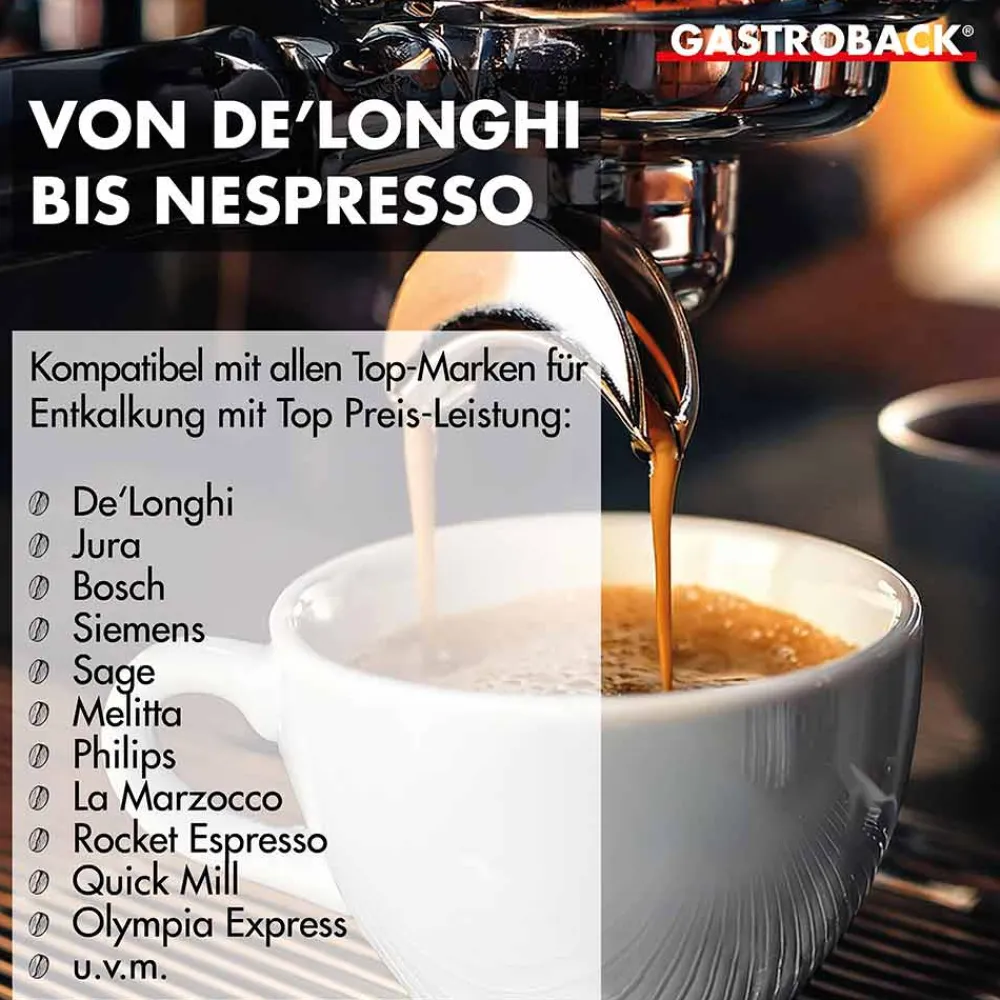 Zubehör*GASTROBACK Premium Entkalker 500 ml