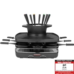 Raclette & Fondue*GASTROBACK Raclette Fondue Set Family and Friends