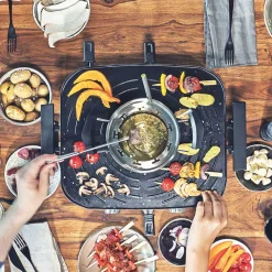Raclette & Fondue*GASTROBACK Raclette Fondue Set Family and Friends