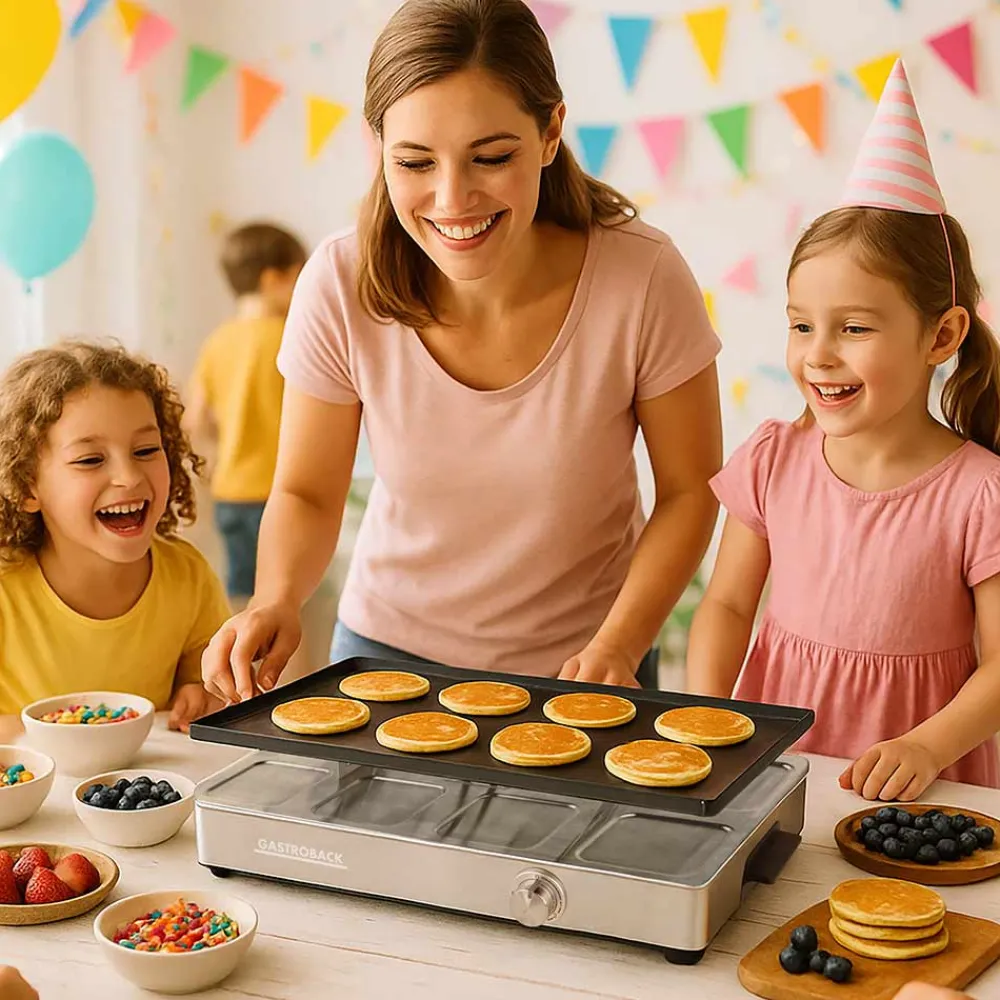 Raclette & Fondue*GASTROBACK Raclette Grill & Pancake Station