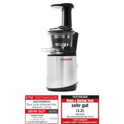 Entsafter & Slow Juicer*GASTROBACK Slow Juicer Advanced Vital