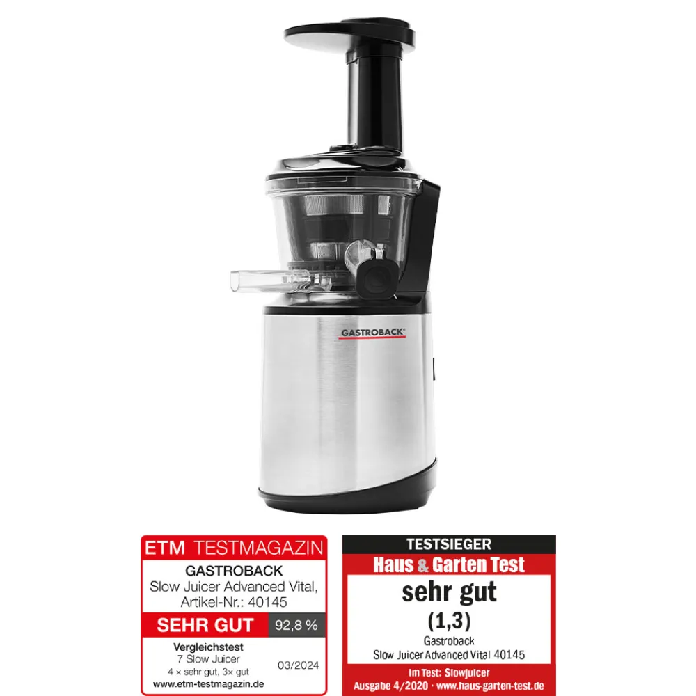 Entsafter & Slow Juicer*GASTROBACK Slow Juicer Advanced Vital