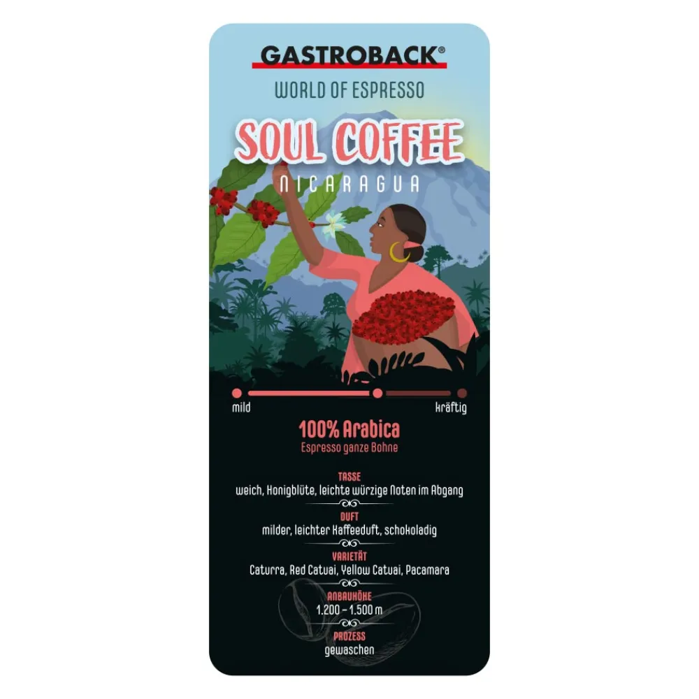 Kaffee*GASTROBACK SOUL COFFEE - 500 g - Espresso