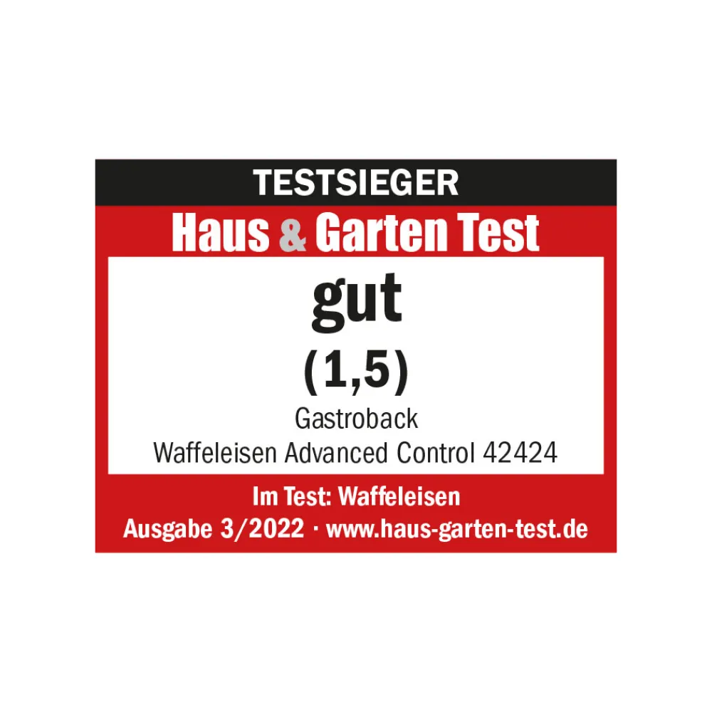 Waffeleisen*GASTROBACK Waffeleisen Advanced Control
