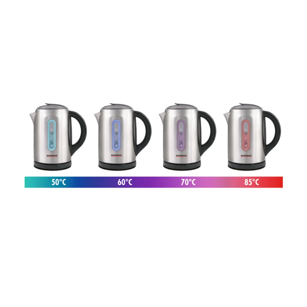 Teekocher & Wasserkocher*GASTROBACK Wasserkocher Colour Vision Pro